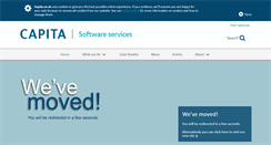 Desktop Screenshot of capita-software.co.uk